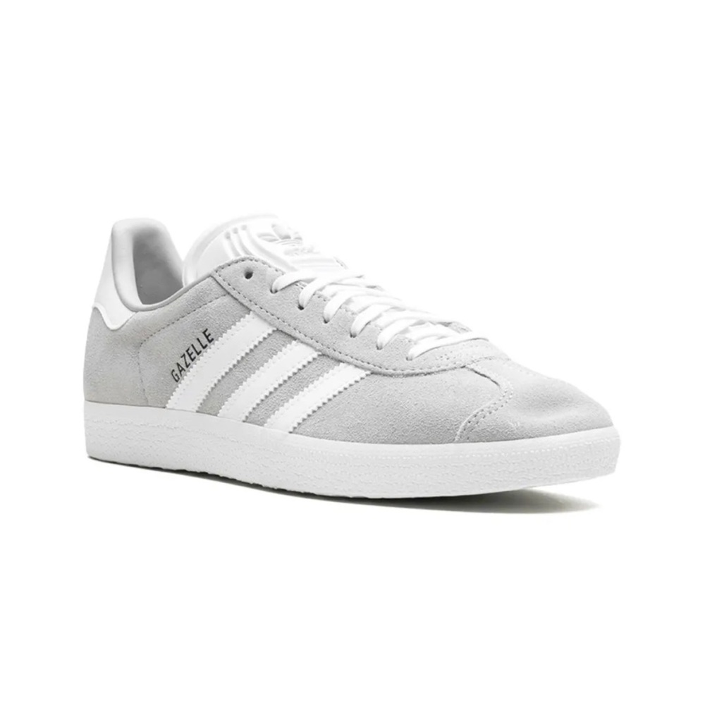 Adidas Gazelle Suede Sneakers in Gray and White
